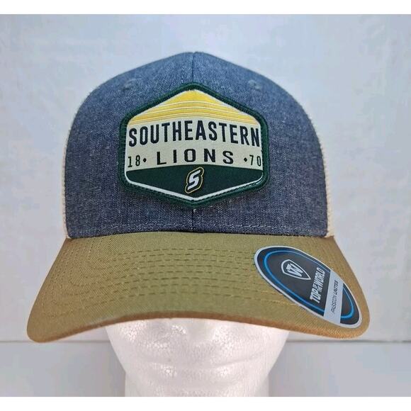 Missouri Southern State University Lions MSSU Trucker Style Strapback Dad Hat - Picture 1 of 7